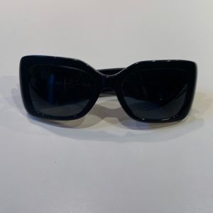 Chanel black sunglasses